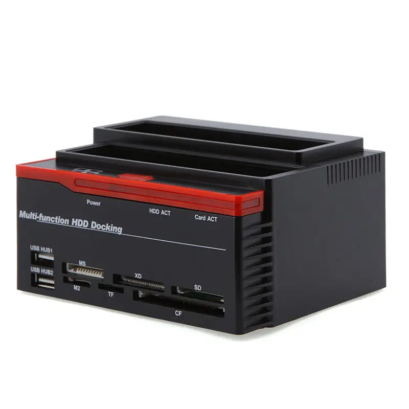 Multifunction 2.5/3.5" SATA IDE HDD Docking Station Clone USB 2.0 HUB
