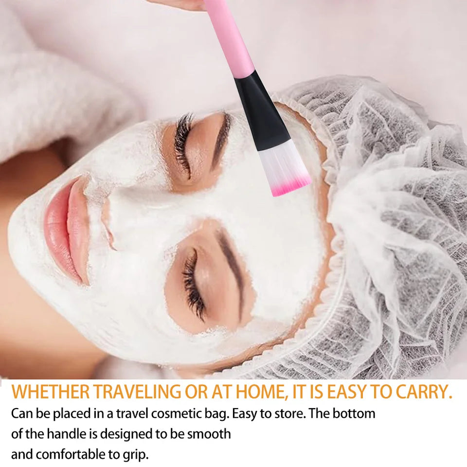 10PCS Facial Fan Mask Brushes Face Mask Applicator Tool Makeup Brushes For Esthetician Women DIY Facial Mask Cosmetic Tools