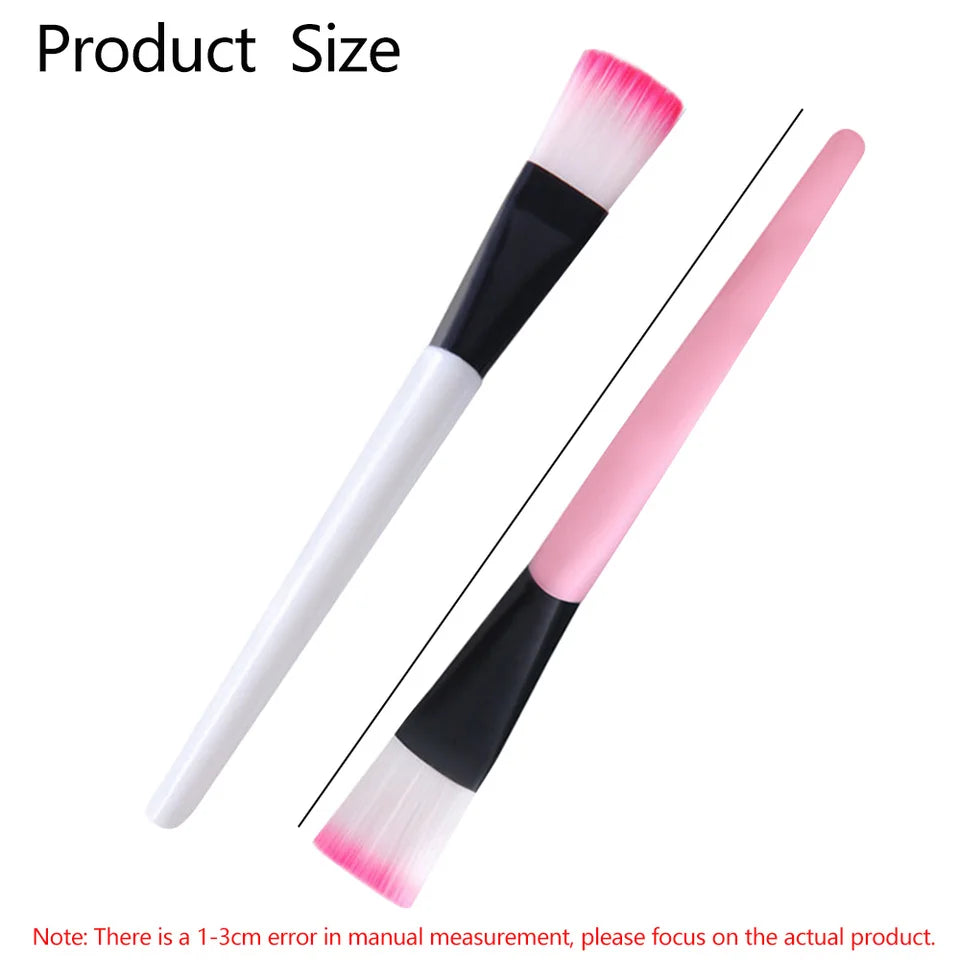 10PCS Facial Fan Mask Brushes Face Mask Applicator Tool Makeup Brushes For Esthetician Women DIY Facial Mask Cosmetic Tools