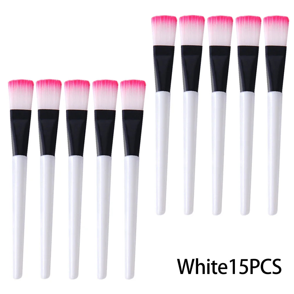 10PCS Facial Fan Mask Brushes Face Mask Applicator Tool Makeup Brushes For Esthetician Women DIY Facial Mask Cosmetic Tools